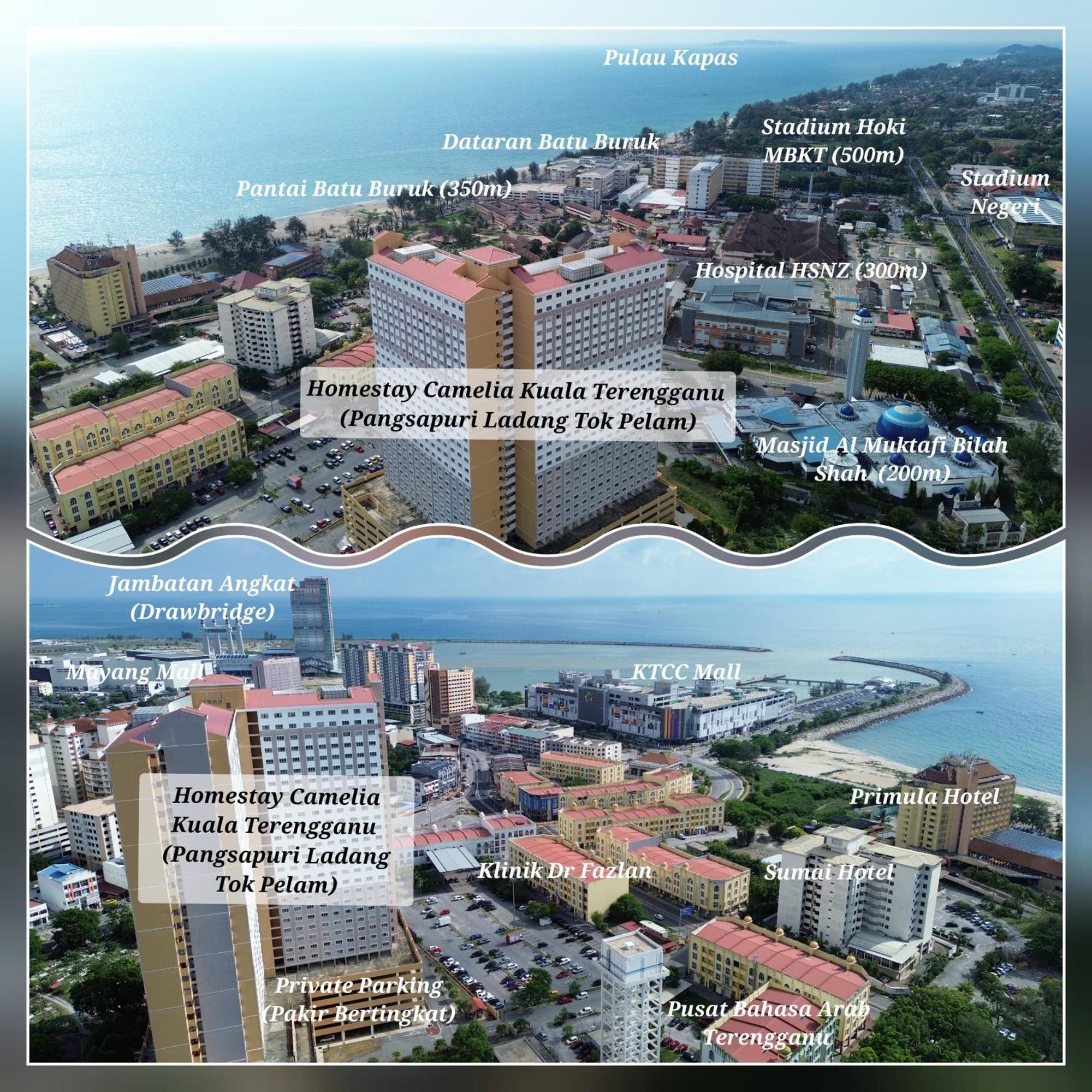 Homestay Kuala Terengganu Rose House Pantai Batu Buruk Dış mekan fotoğraf